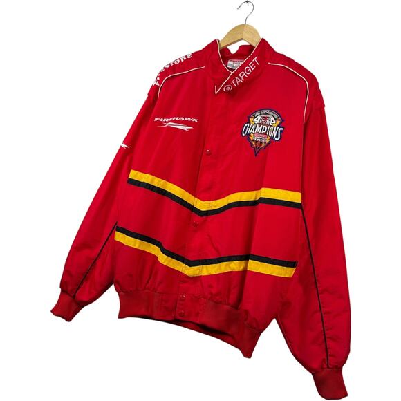 Vintage Firestone Target 4 For 4 Champions Racing Jacket XL - Picture 3 of 7